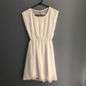 apricot tea dress